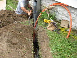 Underground Utility Cable - JT Earthworks 